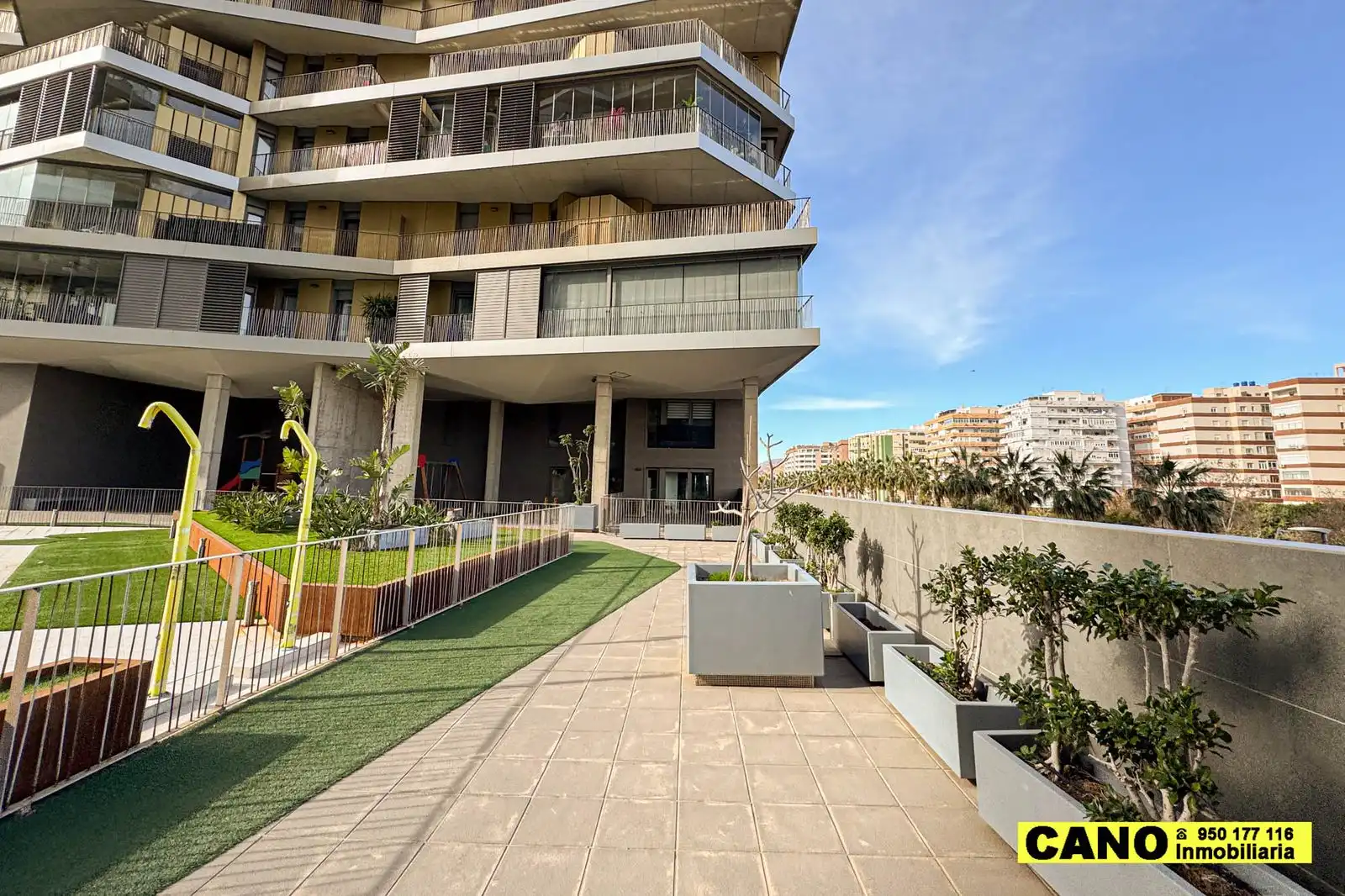 Terrace of Flat for sale in Almería  with Terrace, Storage room and Swimming Pool