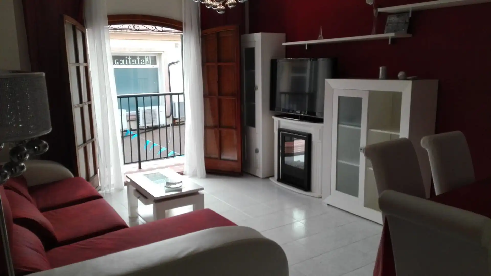 Living room of Flat for rent in La Línea de la Concepción  with Terrace, Furnished and Pets allowed