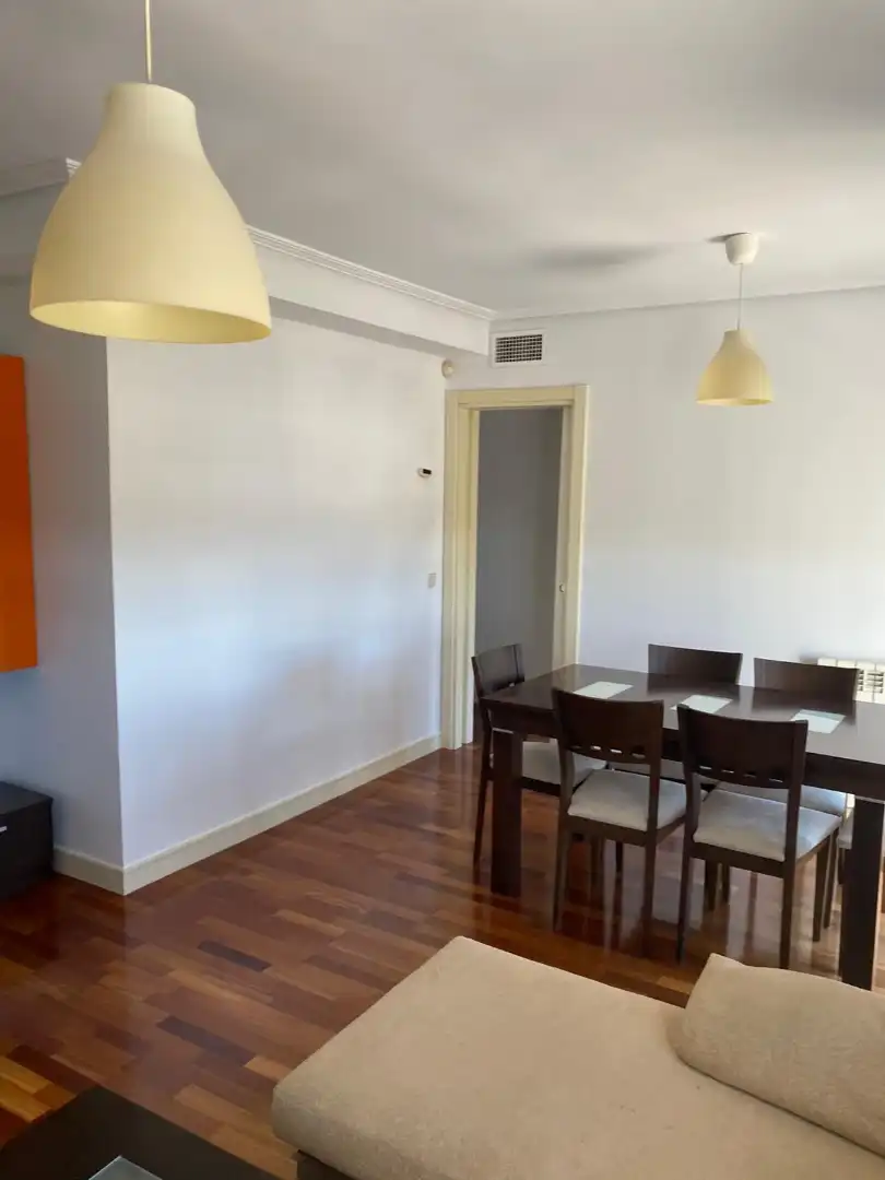 Dining room of Flat for rent to own in Madrid  with Air Conditioner, Heating and Private garden