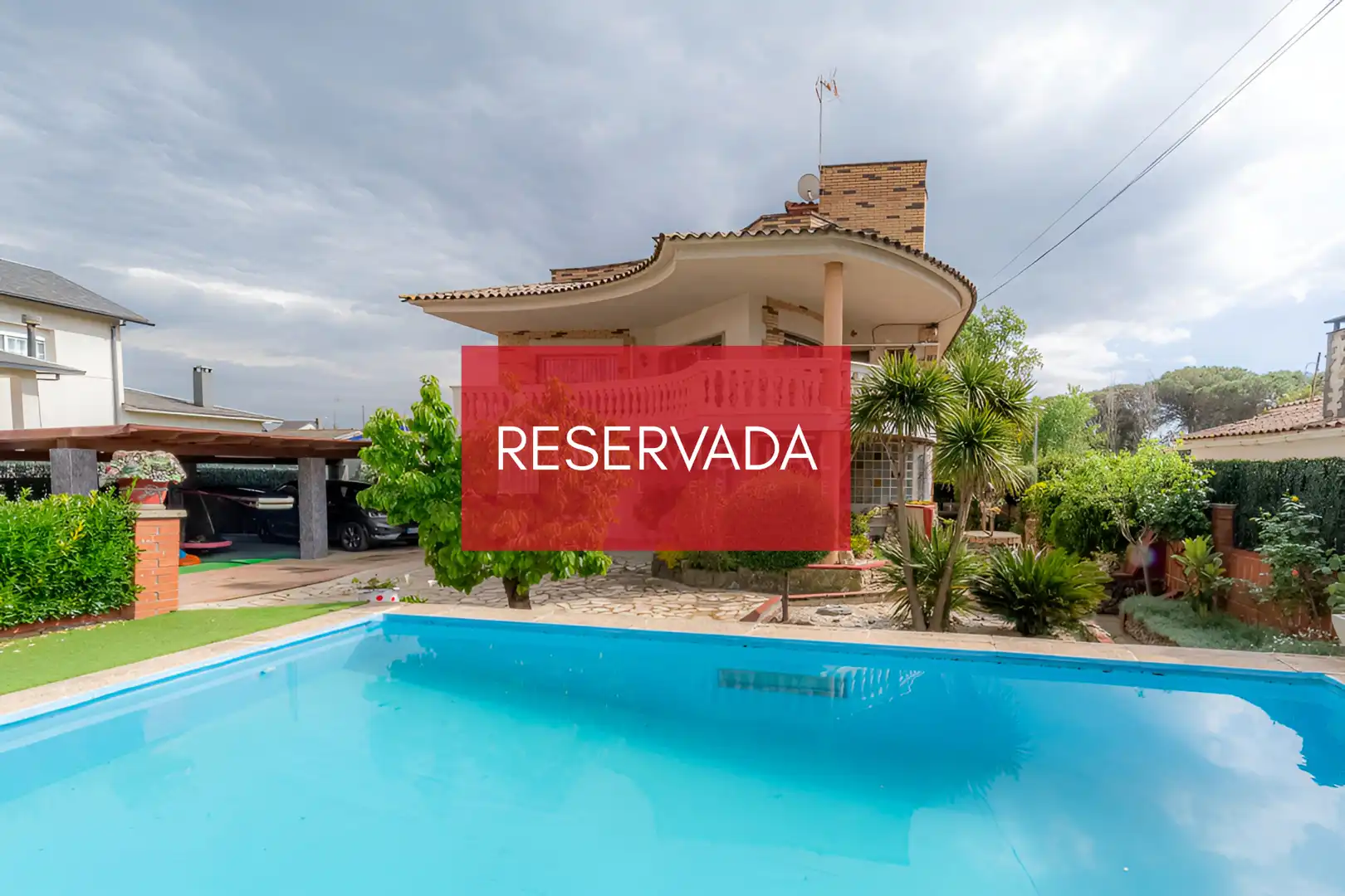 Jardí de Casa o xalet en venda en Santa Eulàlia de Ronçana amb Aire condicionat, Jardí privat i Parquet