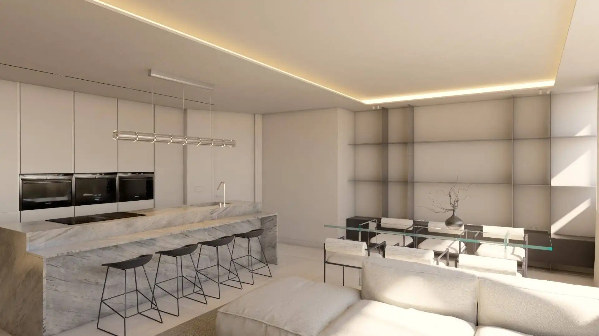 Sala de estar de Ático en venta en Las Palmas de Gran Canaria