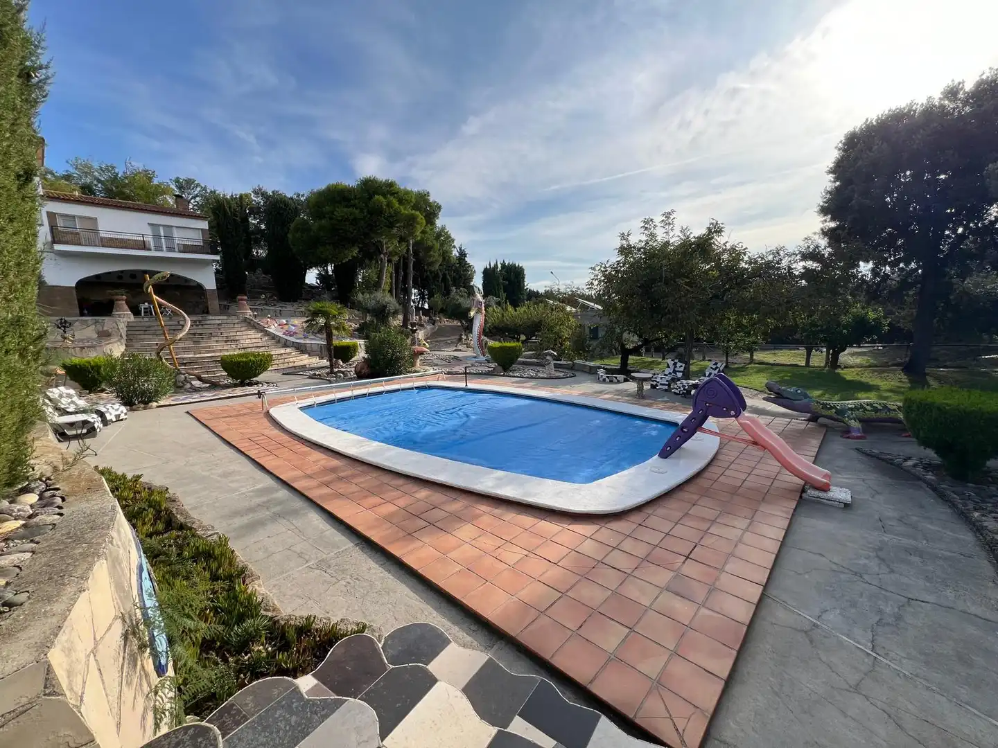 Piscina de Casa o chalet en venta en La Sentiu de Sió con Jardín privado, Piscina y Amueblado
