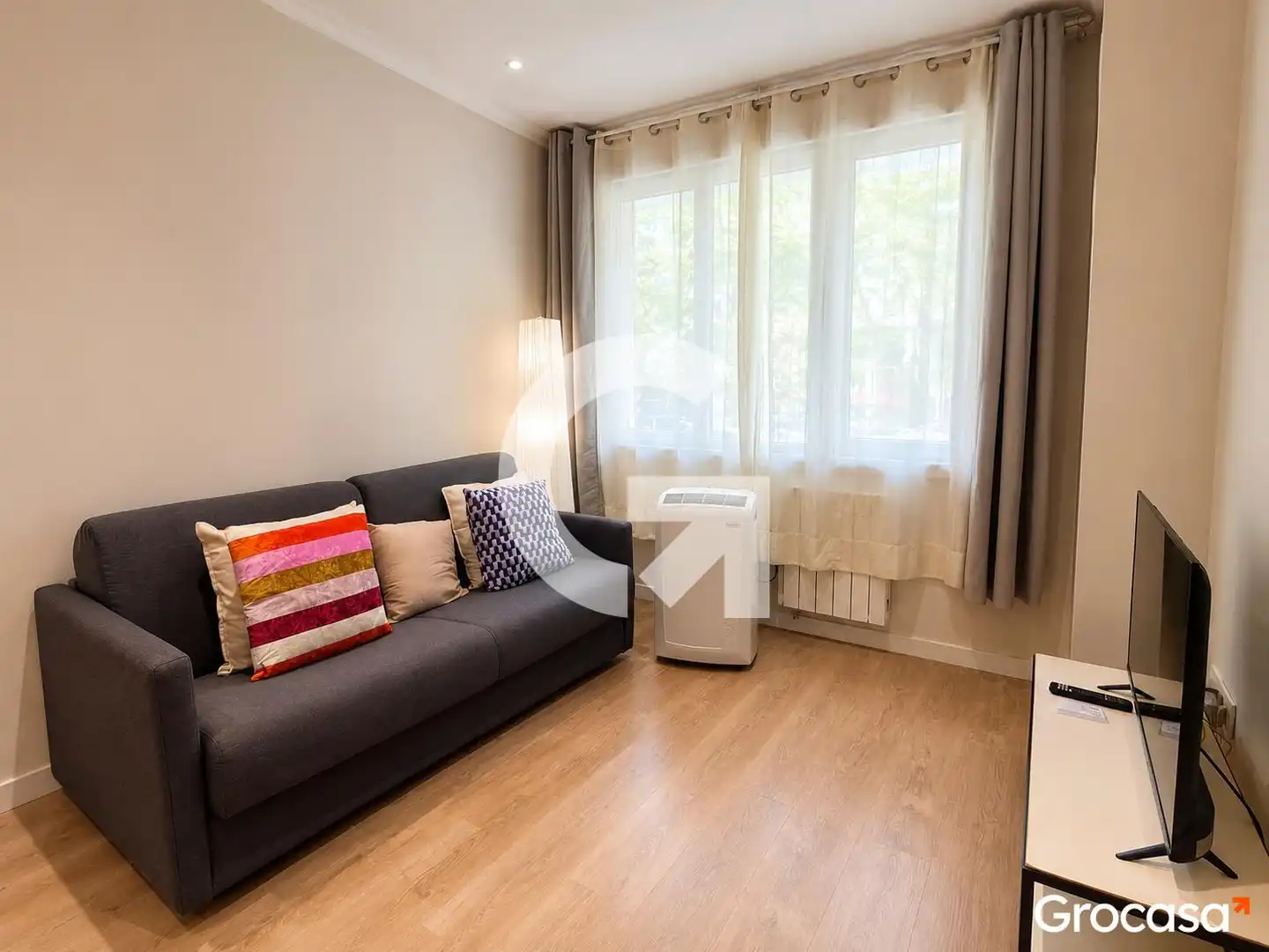 Bedroom of Flat for sale in Barcelona  with Heating, Furnished and Oven