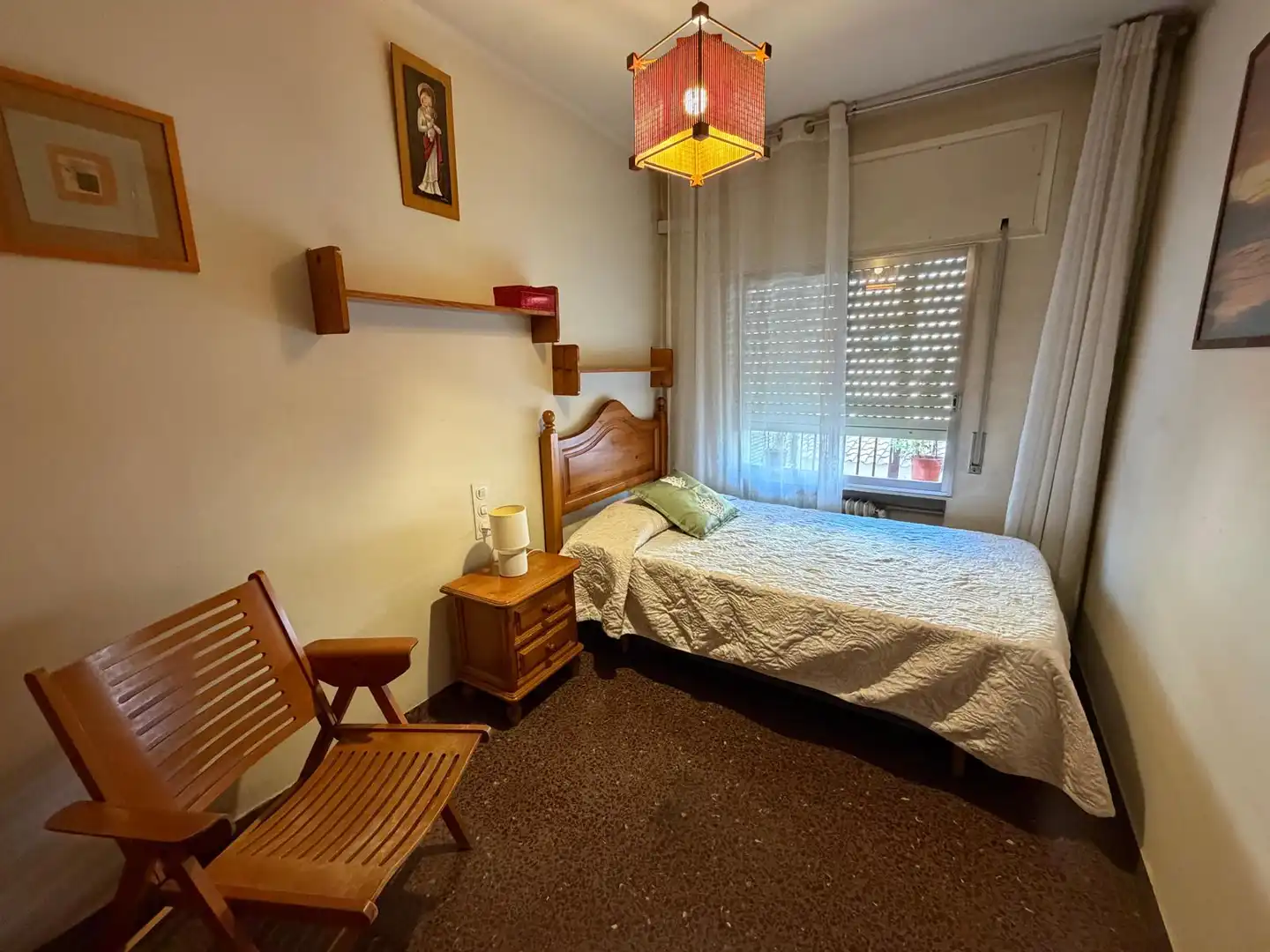 Bedroom of Flat for sale in Lleida  with Air Conditioner, Heating and Furnished