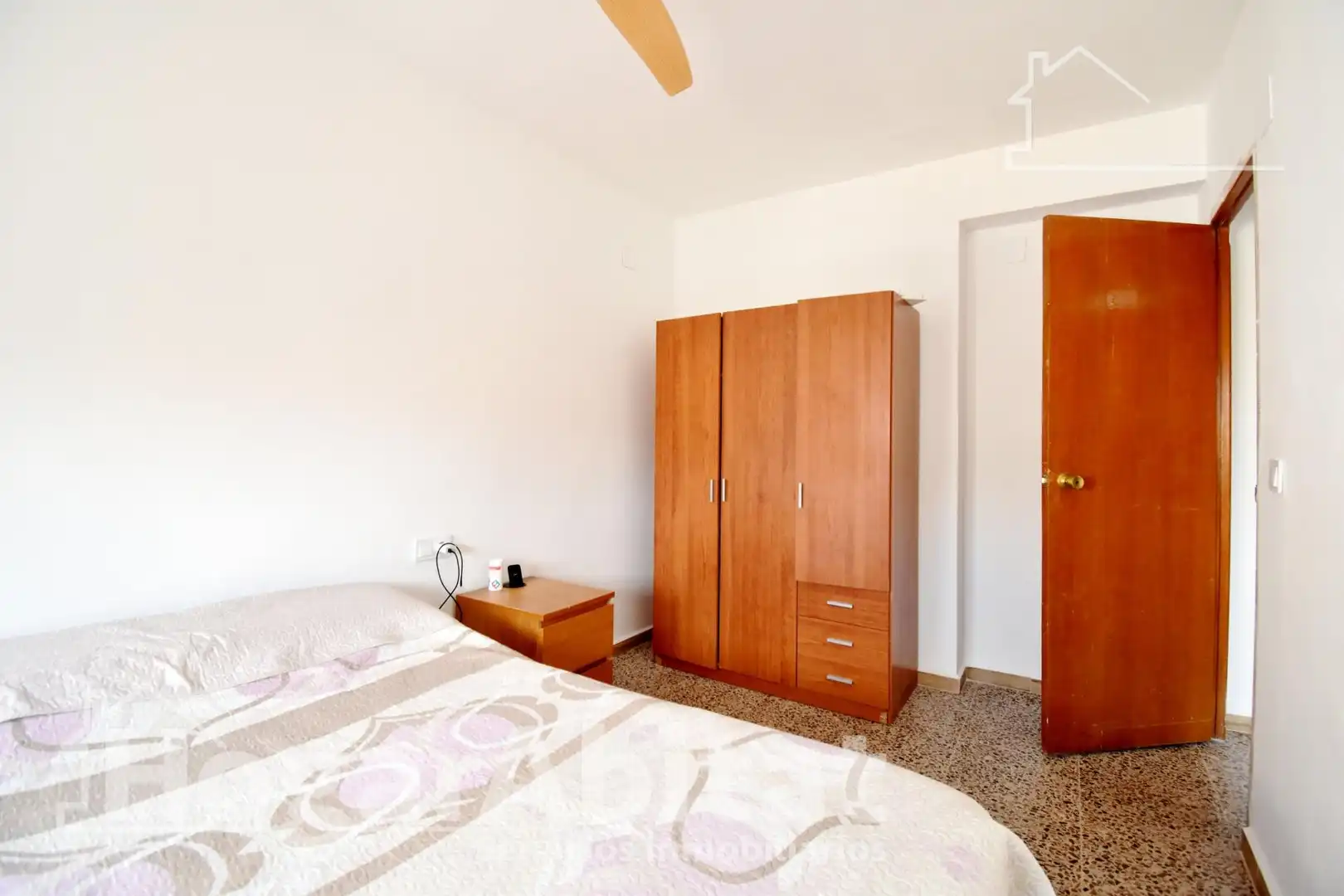 Bedroom of Flat for sale in Gandia  with Terrace and Balcony