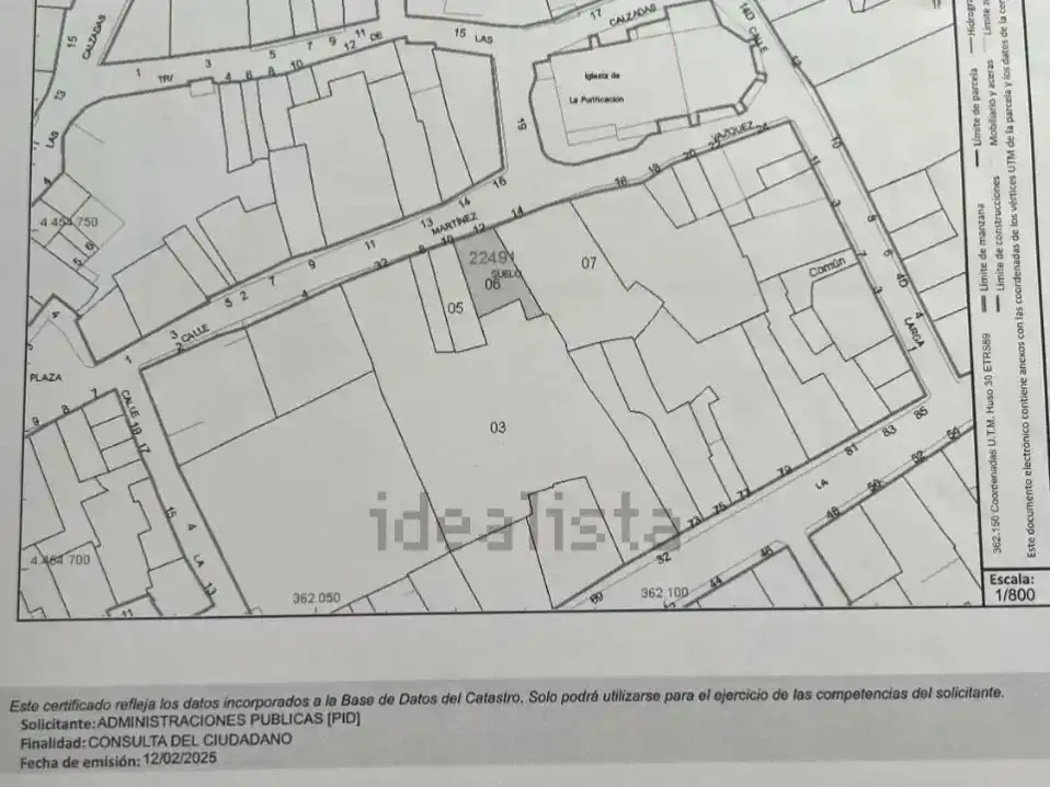 Terreno en venta en Fresnedilla
