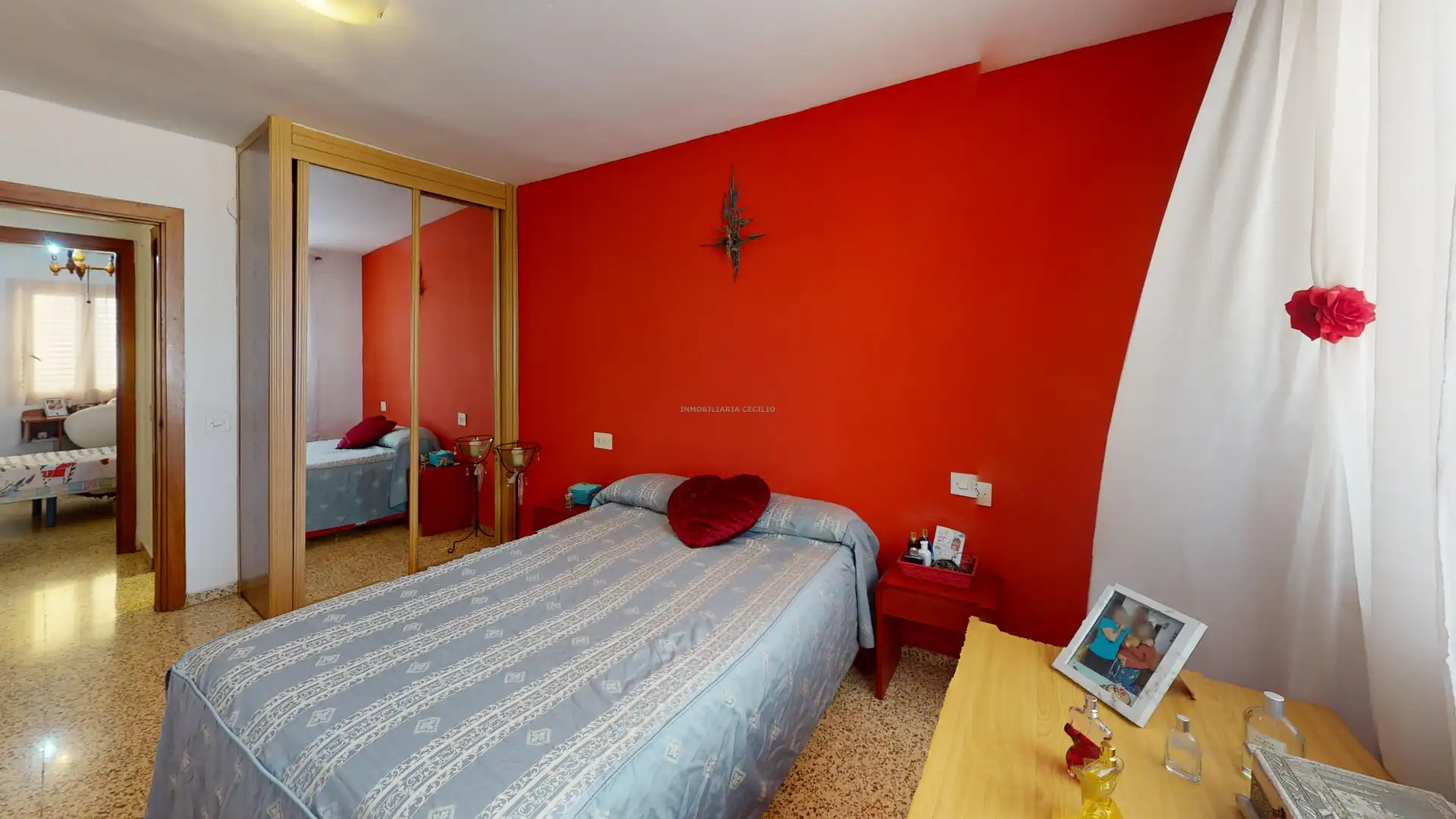 Schlafzimmer von Wohnung zum Verkauf in Eivissa mit Klimaanlage und Terrasse
