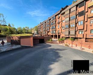 Exterior view of Garage for sale in  Madrid Capital  with Alarm