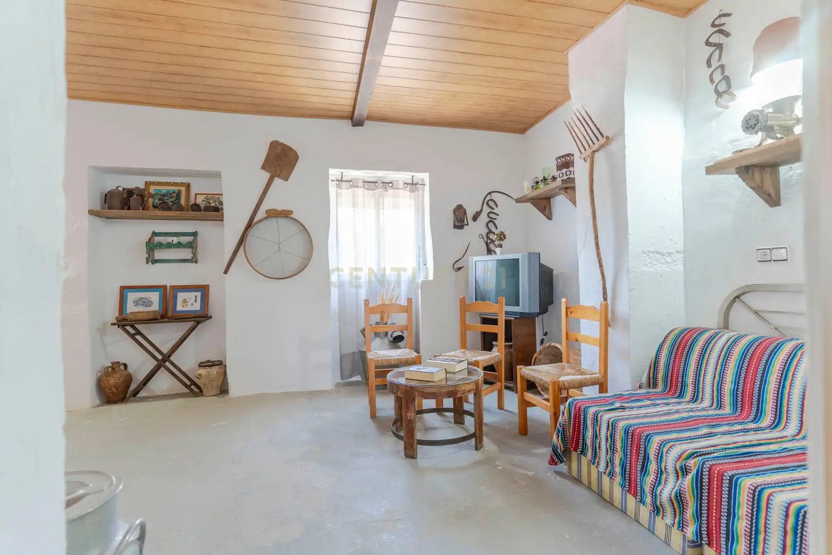 Sala de estar de Casa o chalet en venta en Colomera con Jardín privado, Trastero y Piscina