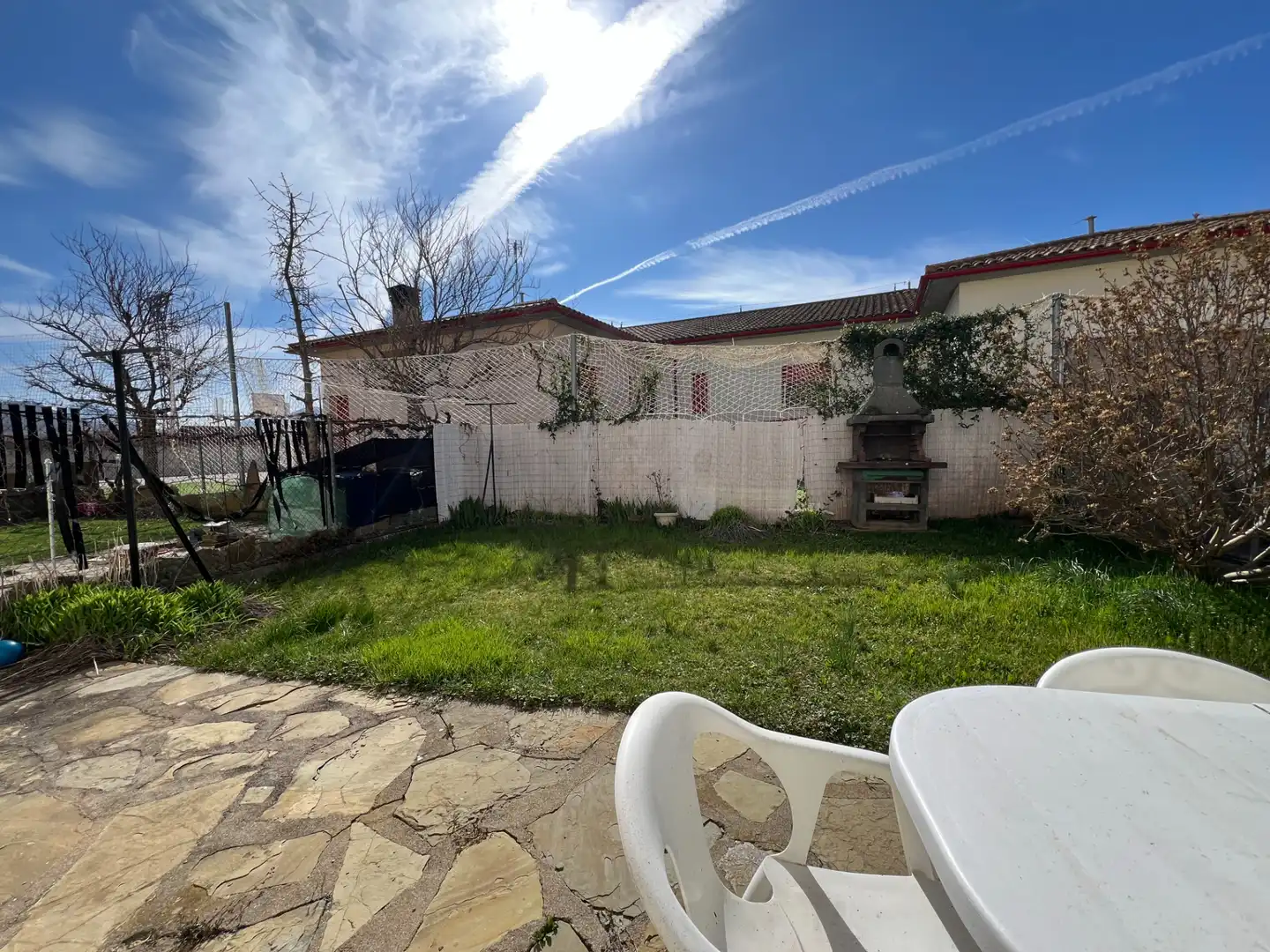 Jardí de Casa adosada en venda en Santa Cilia amb Calefacció, Jardí privat i Moblat