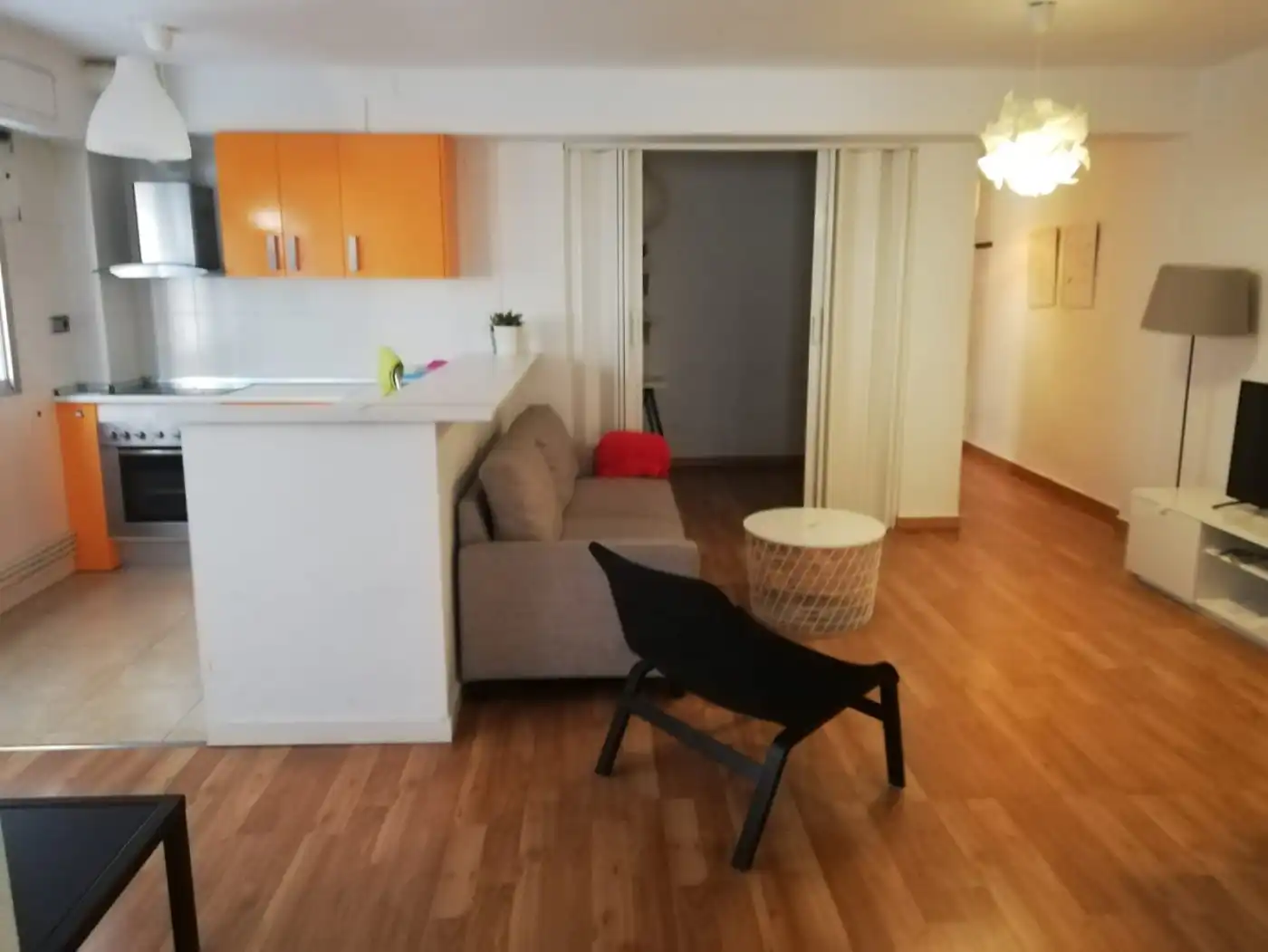 Sala d'estar de Pis per a compartir en Alcoy / Alcoi amb Calefacció i Moblat