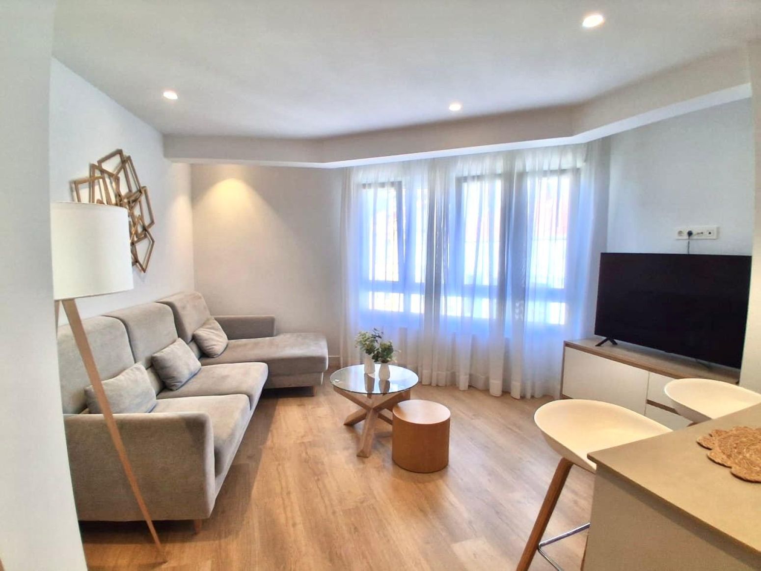 Living room of Flat for sale in Gijón   with Heating