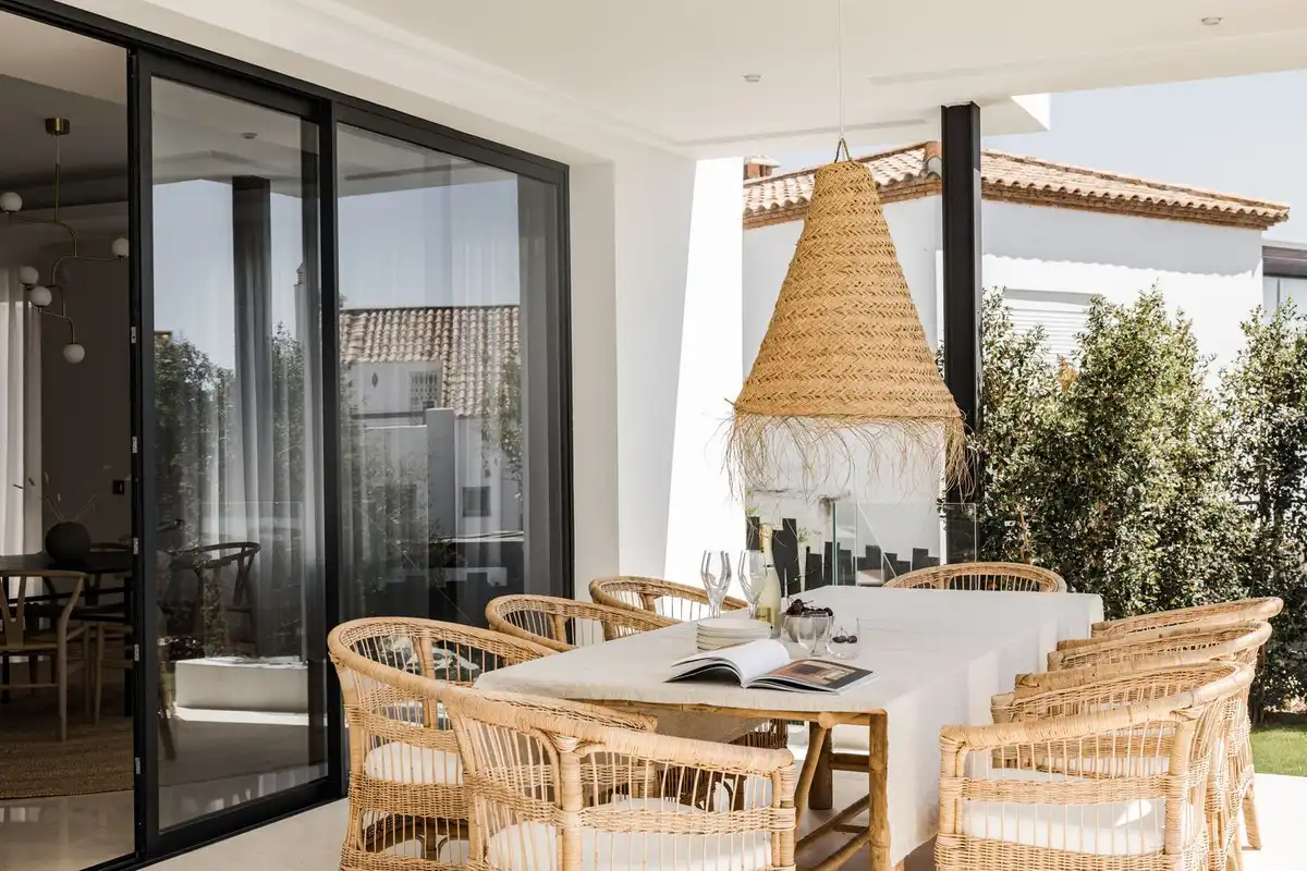 Terraza de Casa o chalet en venta en Marbella con Aire acondicionado, Jardín privado y Terraza