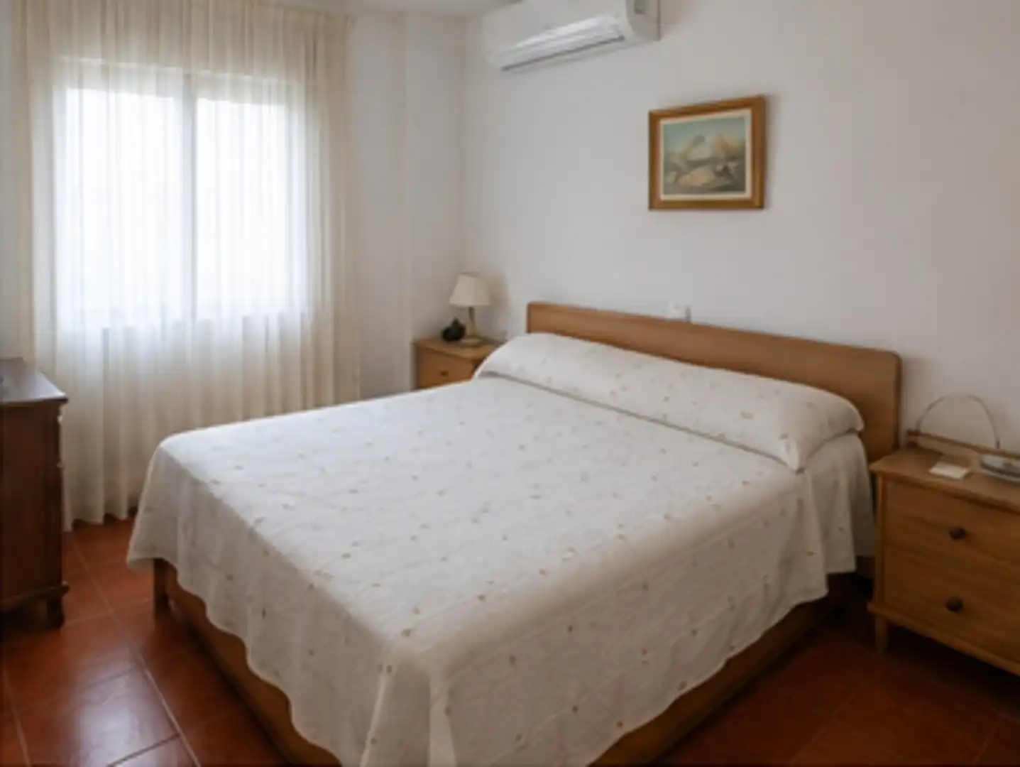 Bedroom of Flat for sale in Sevilla  with Air Conditioner, Heating and Furnished