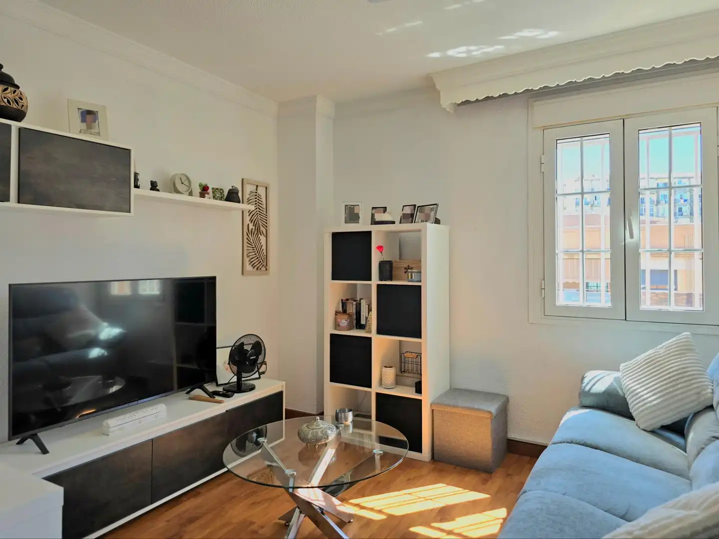 Wohnzimmer von Wohnung zum Verkauf in Torremolinos mit Klimaanlage, Parkett und Terrasse