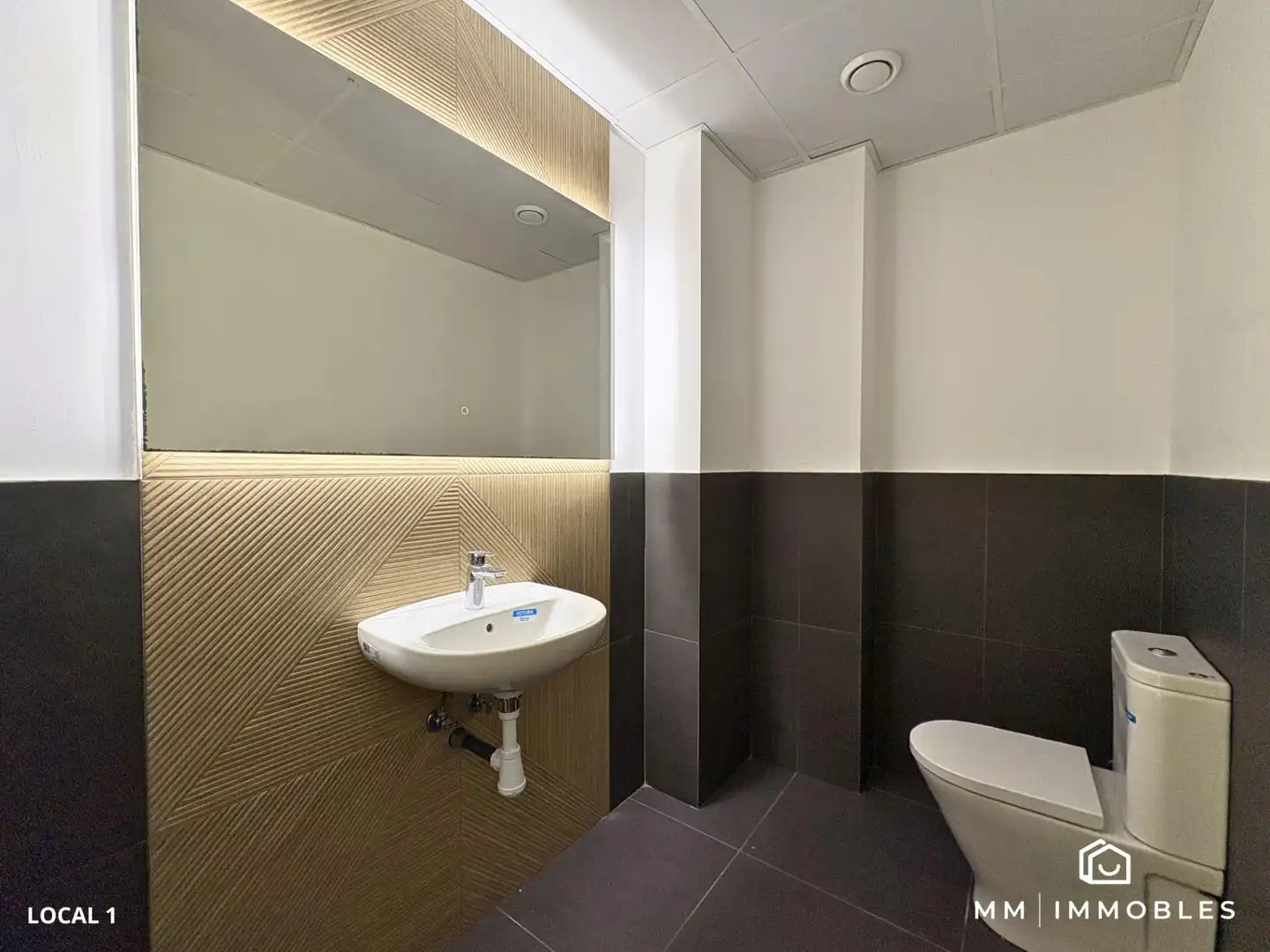 Baño de Local de alquiler en Granollers
