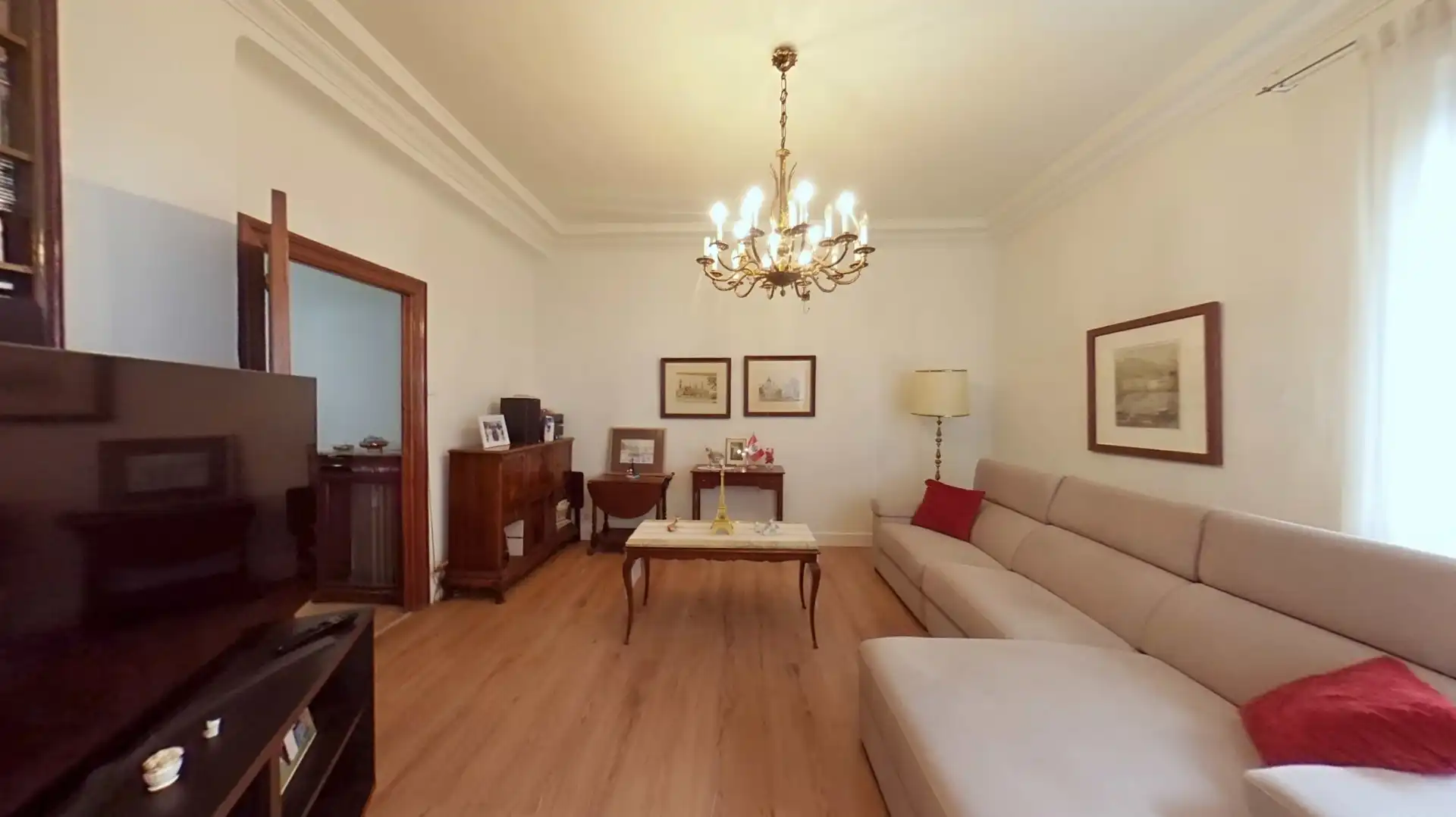 Sala de estar de Piso en venta en Madrid con Calefacción, Amueblado y Internet