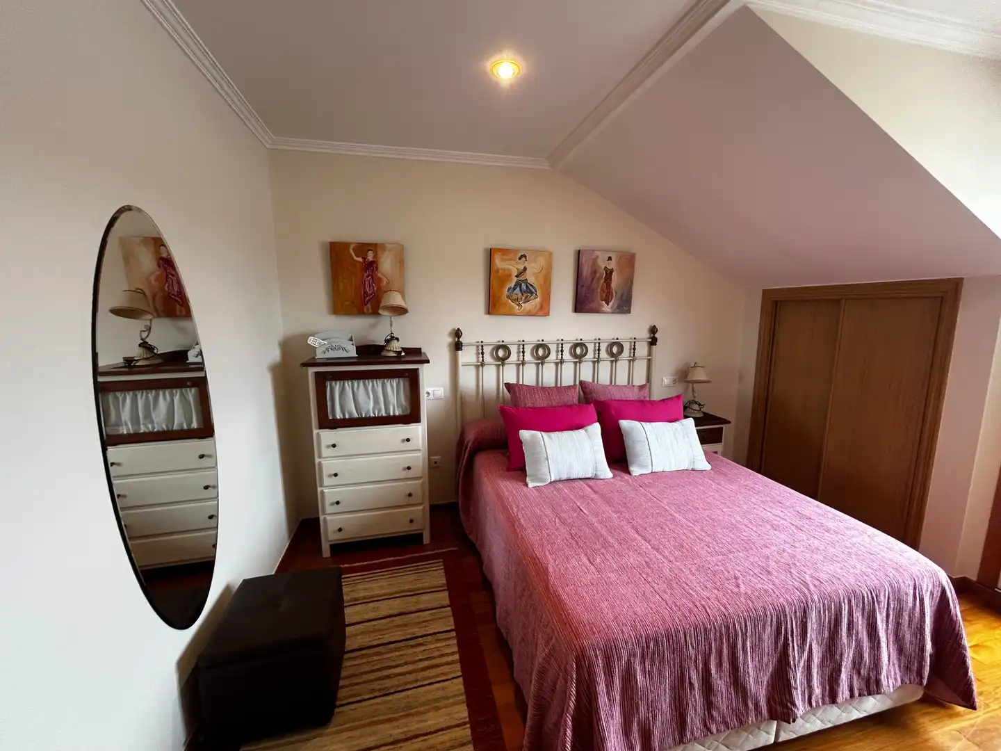 Bedroom of Duplexes for sale in Cambados  with Heating, Parquet flooring and Terrace