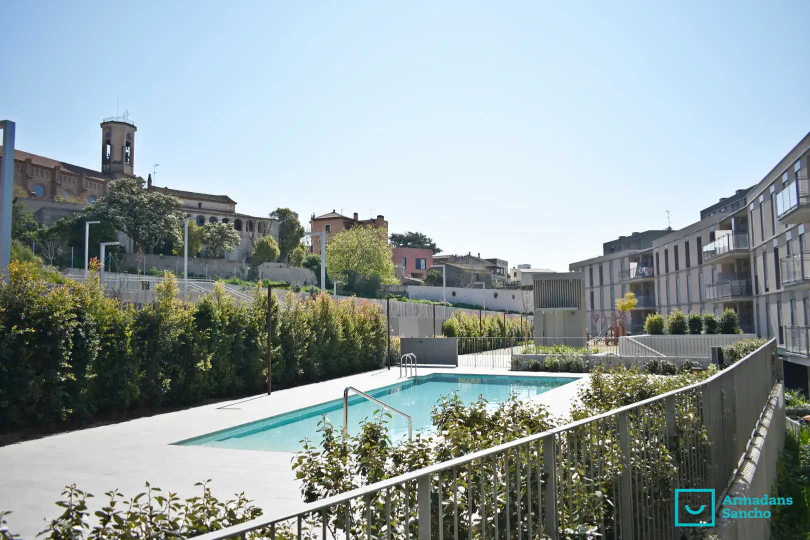 Piscina de Piso de alquiler en Tiana con Terraza