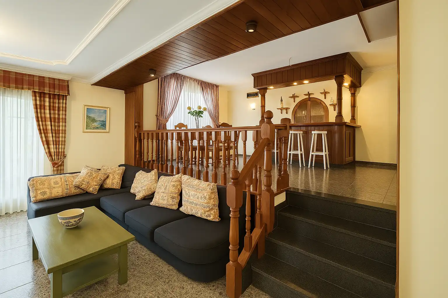 Sala de estar de Piso en venta en Icod de los Vinos con Terraza, Trastero y Amueblado