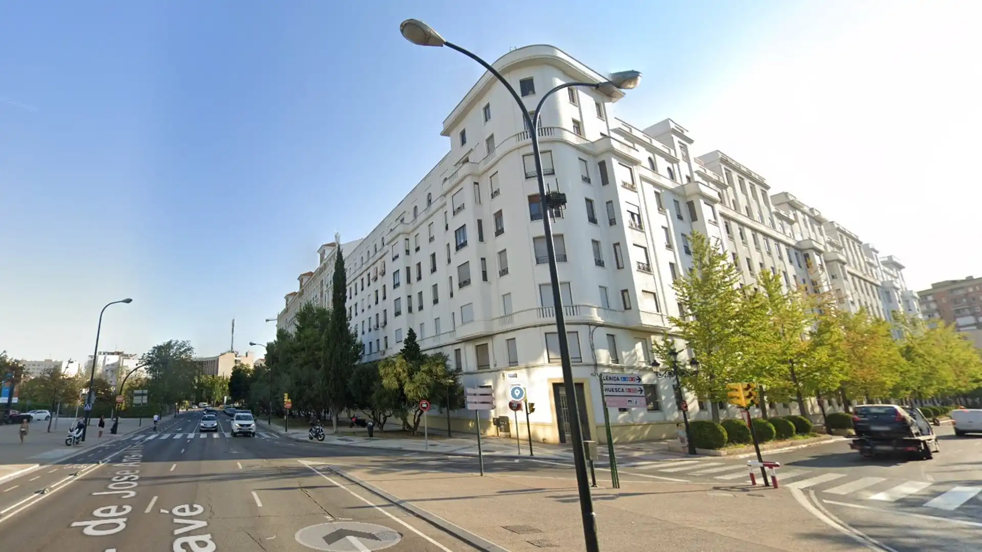 Vista exterior de Piso en venta en  Zaragoza Capital con Calefacción y Trastero