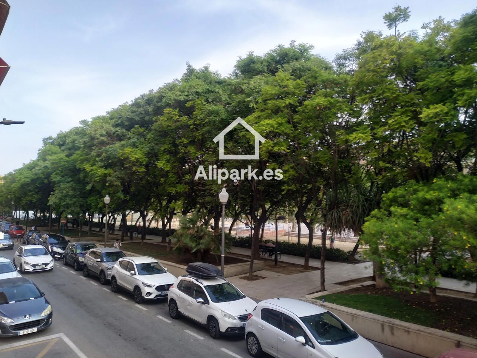 Vista exterior de Garatge en venda en Alicante / Alacant