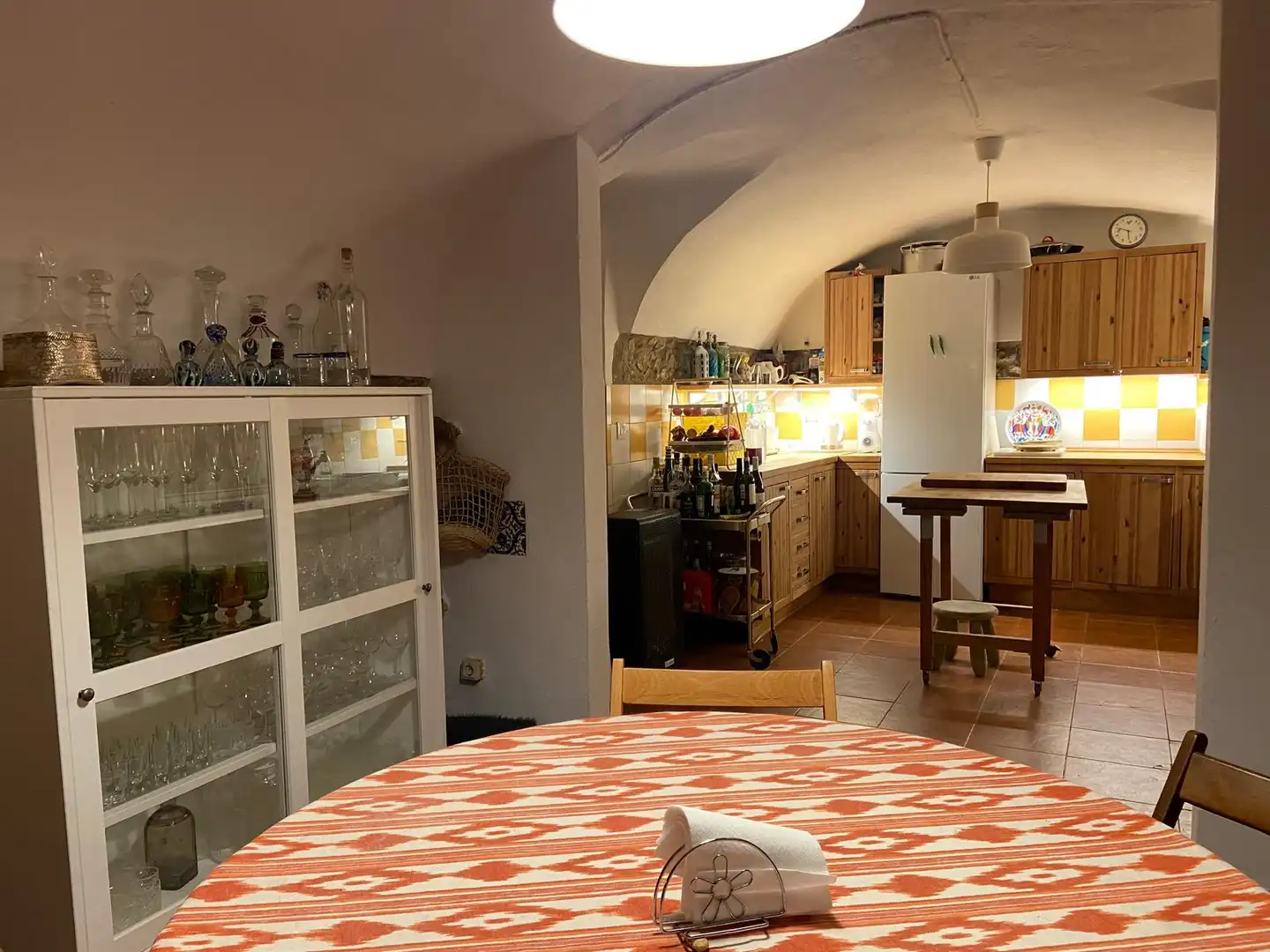Cuina de Finca rústica en venda en Maià de Montcal amb Aire condicionat, Calefacció i Jardí privat