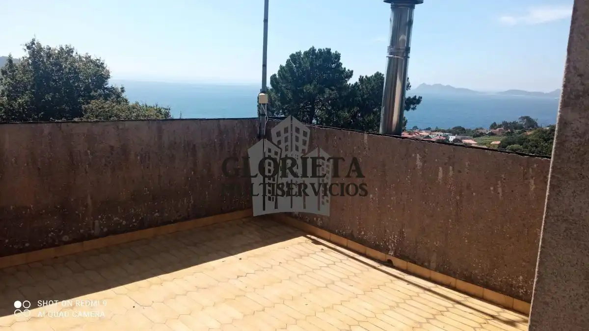 Terrassa de Casa o xalet en venda en Nigrán amb Calefacció, Parquet i Terrassa