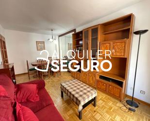 Living room of Loft to rent in  Madrid Capital  with Heating, Terrace and Furnished