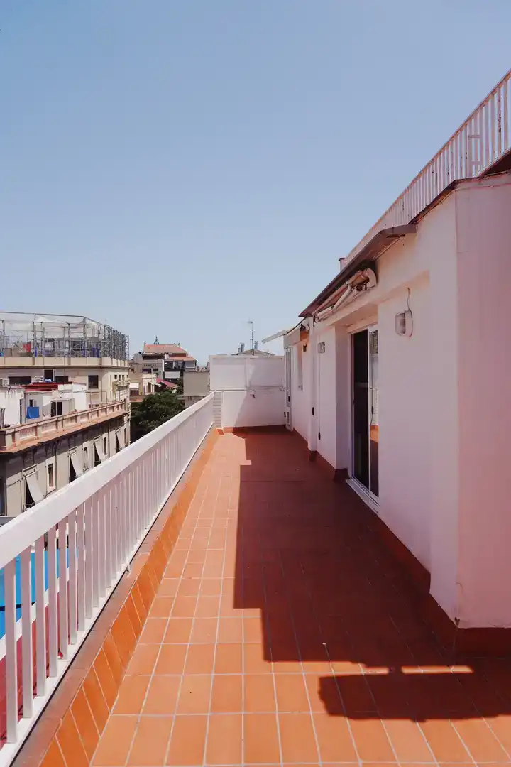 Terrassa de Àtic en venda en  Barcelona Capital amb Aire condicionat i Balcó
