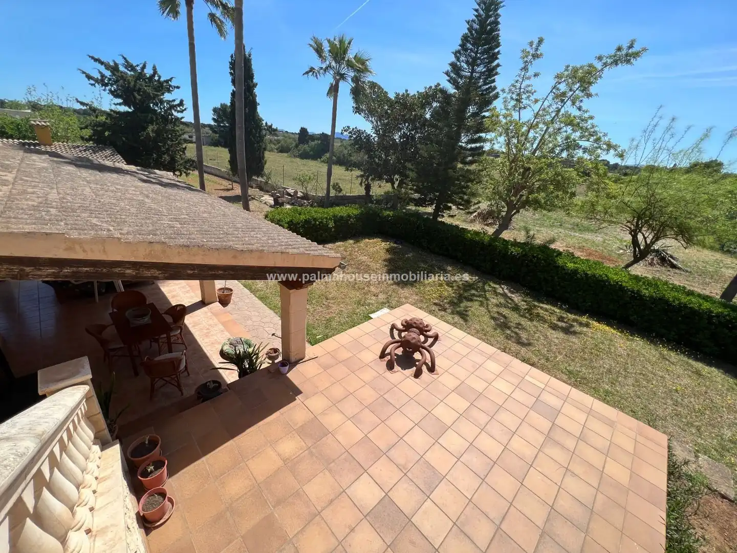 Garten von Country house zur Miete in Muro mit Klimaanlage, Heizung und Privatgarten