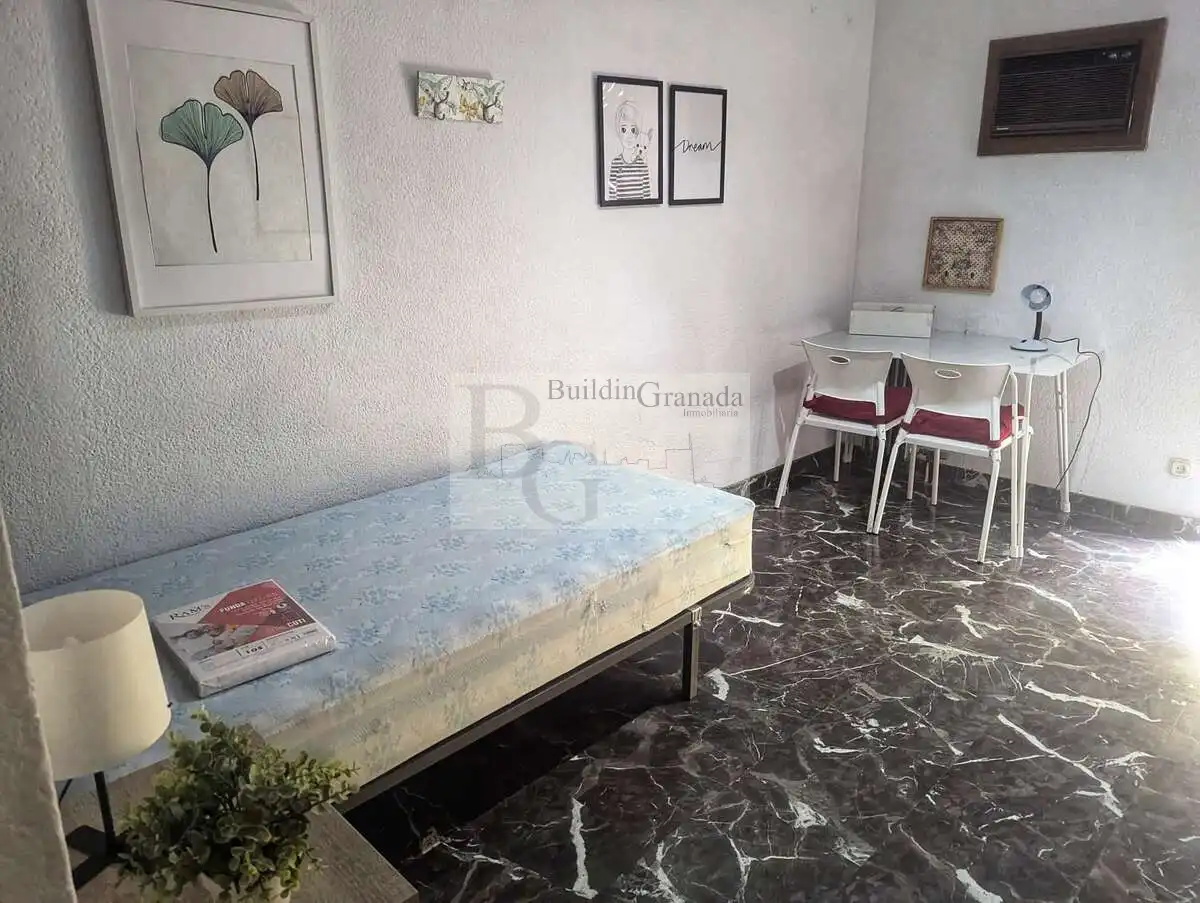 Bedroom of Flat for rent in Granada  with Terrace and Furnished