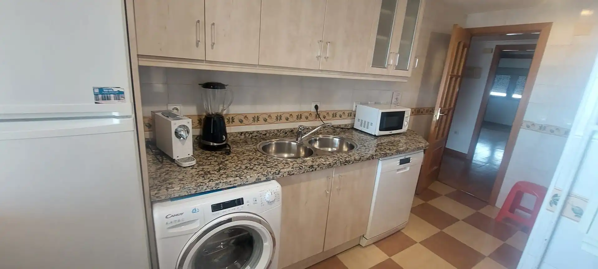 Cuina de Pis de lloguer en Málaga amb Aire condicionat, Calefacció i Parquet