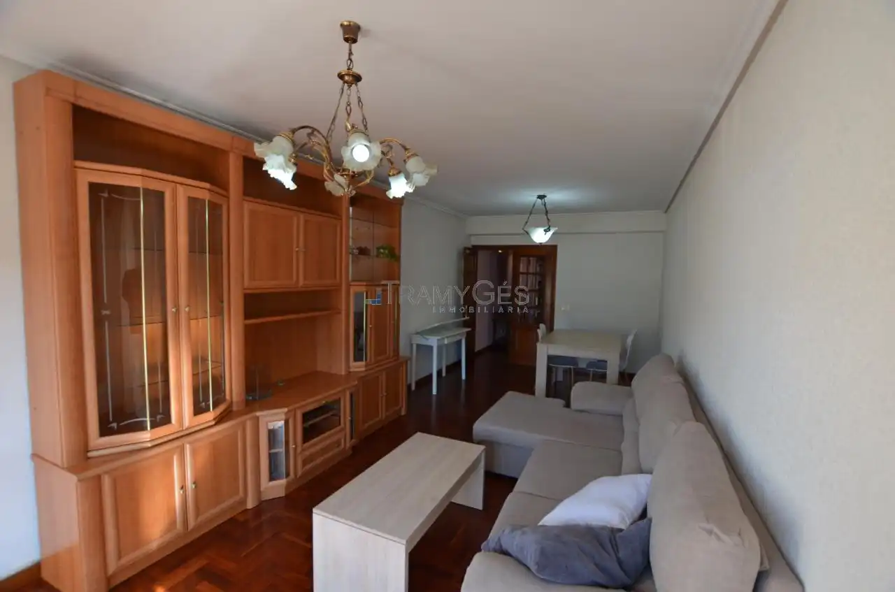 Living room of Flat for sale in Tui  with Heating, Parquet flooring and Balcony