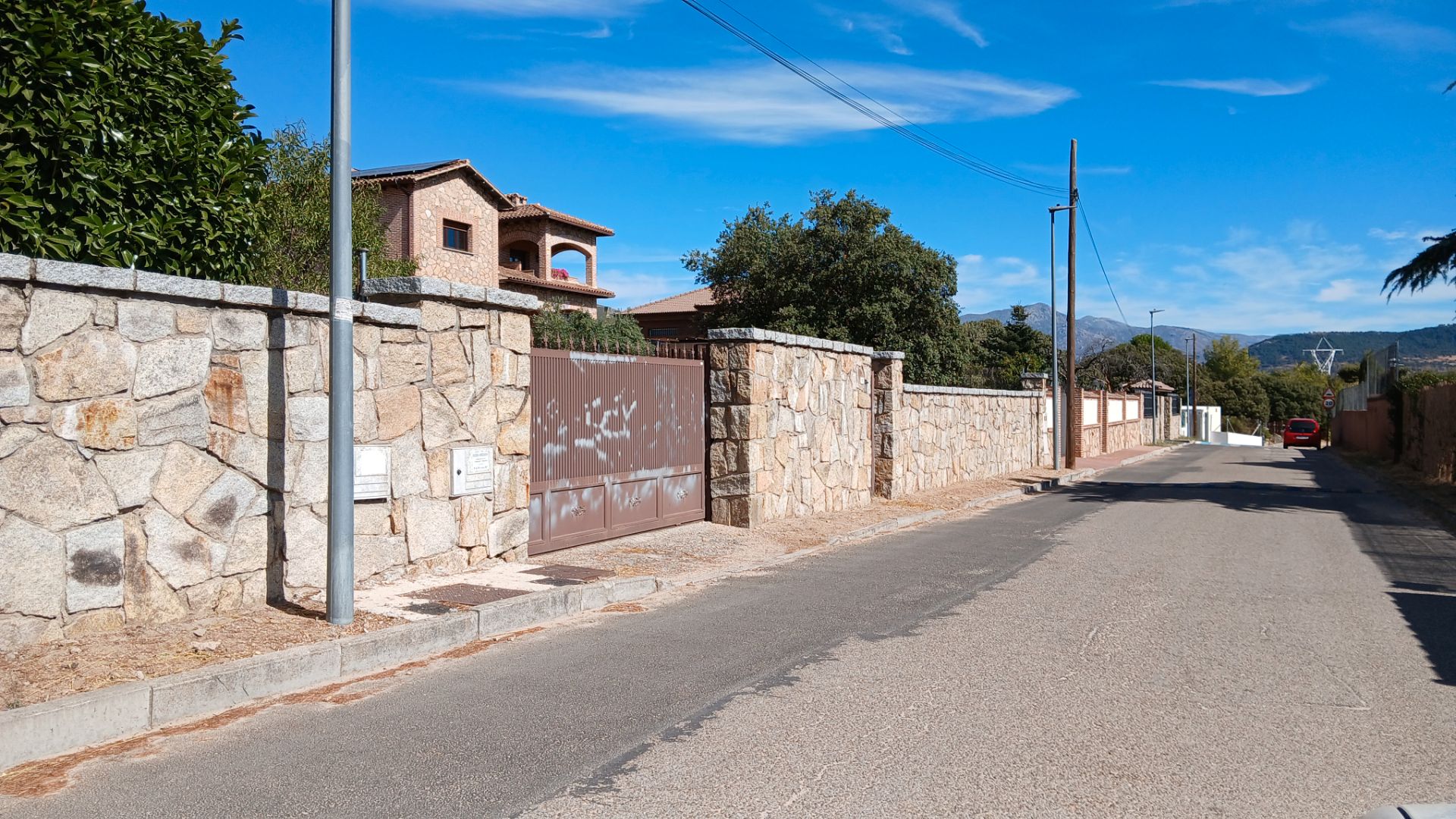 Vista exterior de Residencial en venda en Guadarrama