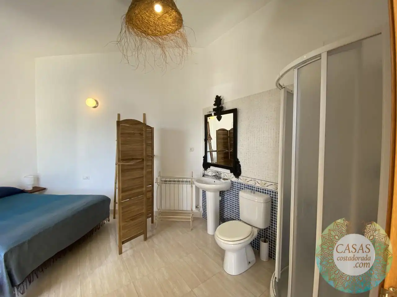 Badezimmer von Dachboden zum Verkauf in L'Ametlla de Mar  mit Klimaanlage und Abstellraum