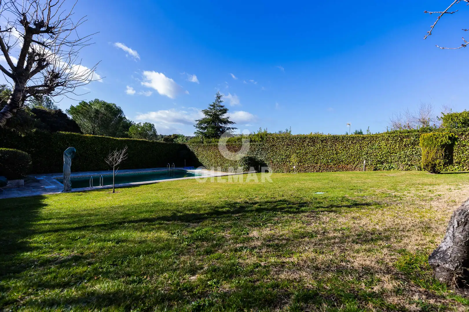Garden of Houses for sale in Hoyo de Manzanares  with Heating, Private garden and Swimming Pool