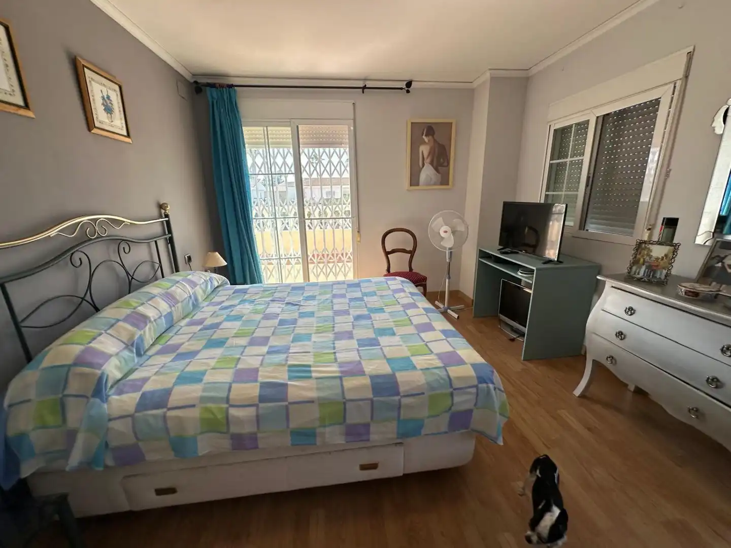 Dormitori de Casa adosada en venda en Castellón de la Plana / Castelló de la Plana amb Aire condicionat, Calefacció i Terrassa