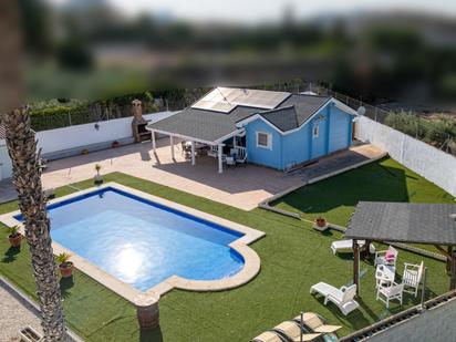 Swimming pool of Country house for sale in Abarán  with Air Conditioner, Private garden and Storage room