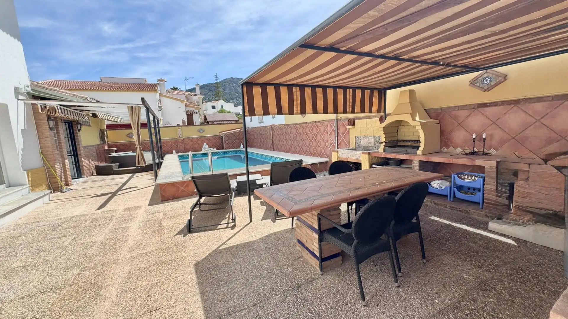 Terraza de Casa o chalet en venta en Alhaurín de la Torre con Aire acondicionado, Calefacción y Jardín privado