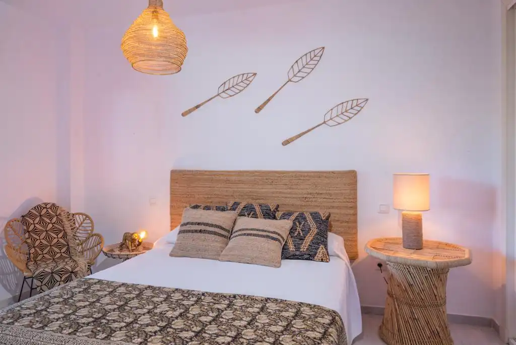 Bedroom of Ground floor for rent in Marbella  with Air Conditioner, Terrace and Furnished