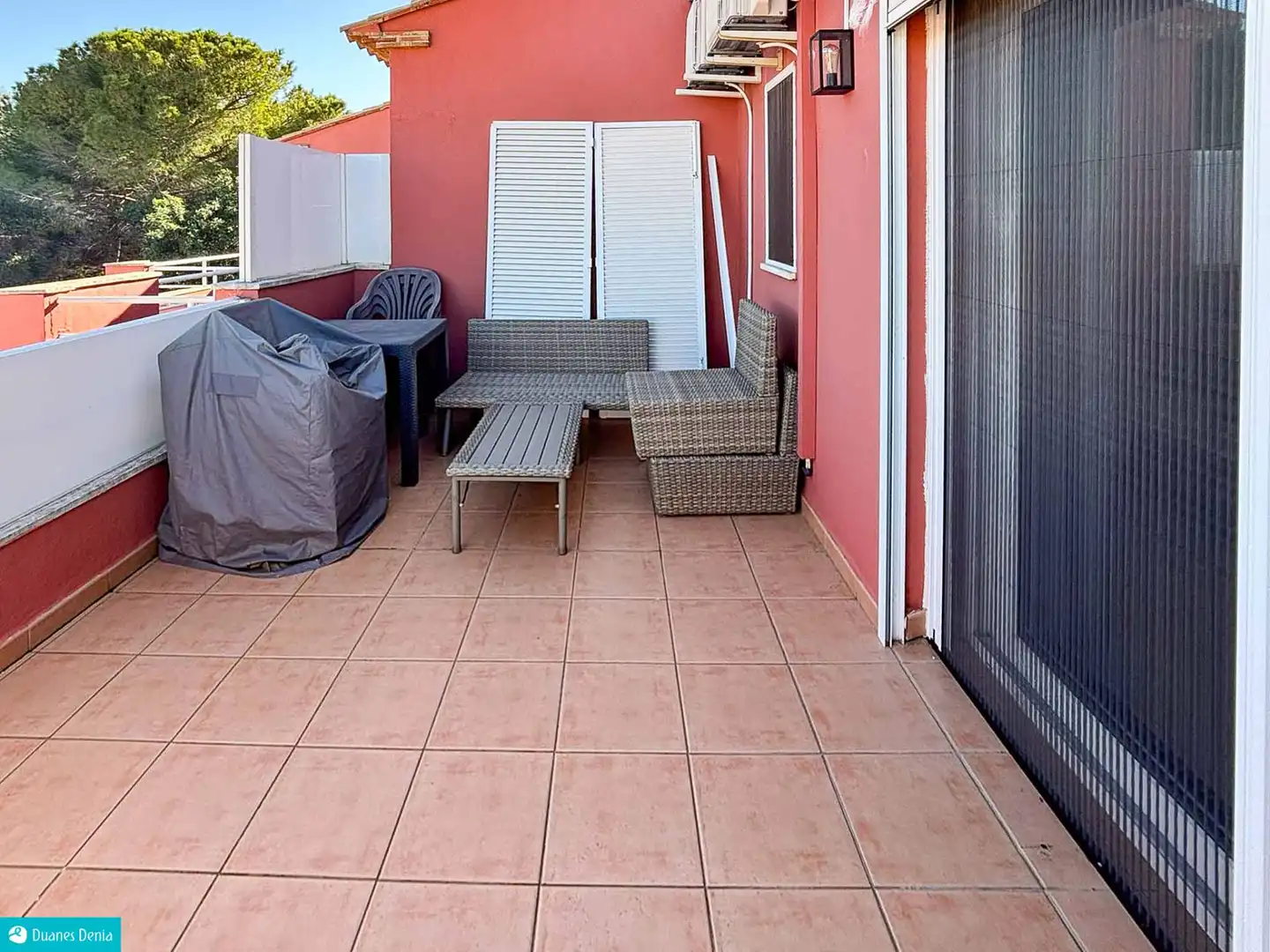 Terrace of Detached homes for sale in Dénia  with Air Conditioner, Private garden and Terrace