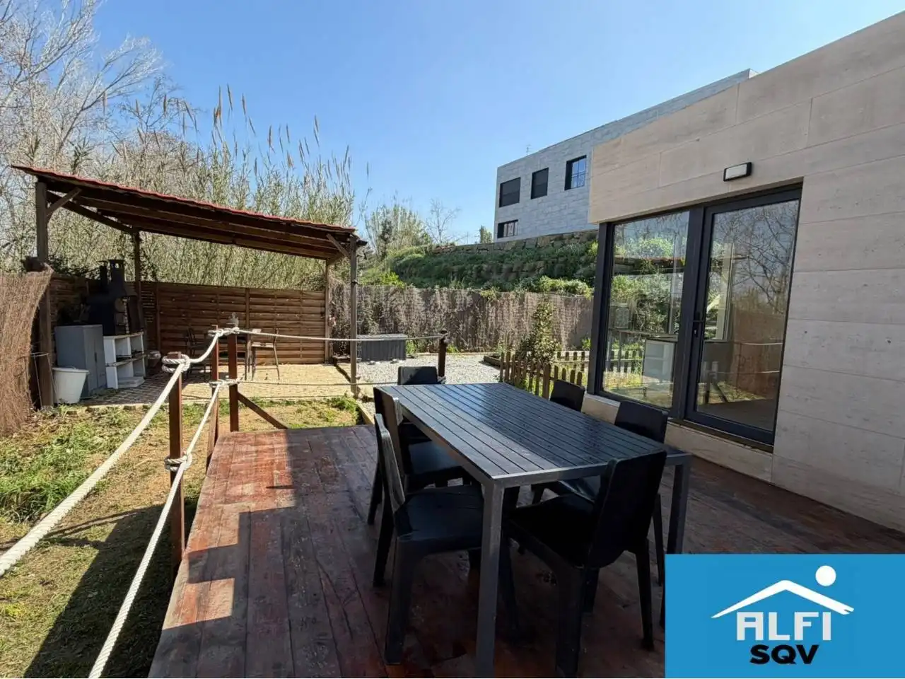 Terrassa de Casa o xalet en venda en Sant Quirze del Vallès amb Aire condicionat, Calefacció i Jardí privat
