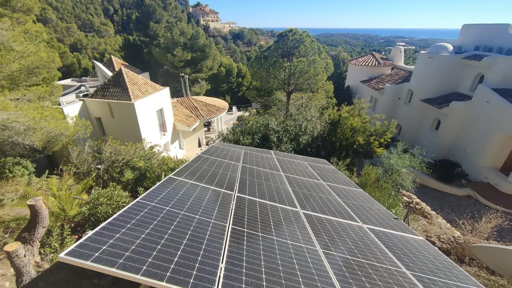 Vista exterior de Casa o chalet en venta en Altea con Aire acondicionado, Jardín privado y Terraza