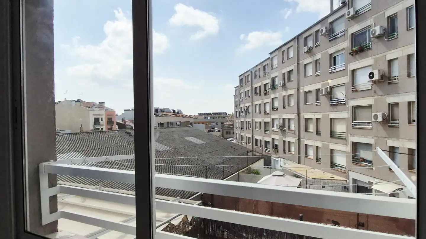Exterior view of Flat for sale in Terrassa  with Parquet flooring and Alarm