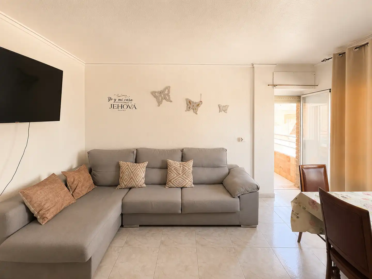 Sala de estar de Piso en venta en Guardamar del Segura con Terraza y Amueblado