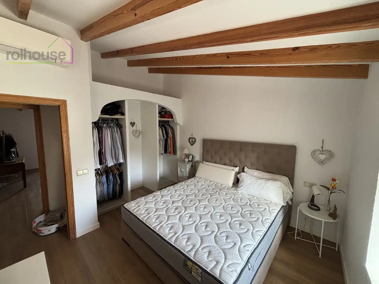 Bedroom of Country homes for rent in Binissalem  with Air Conditioner, Parquet flooring and Terrace