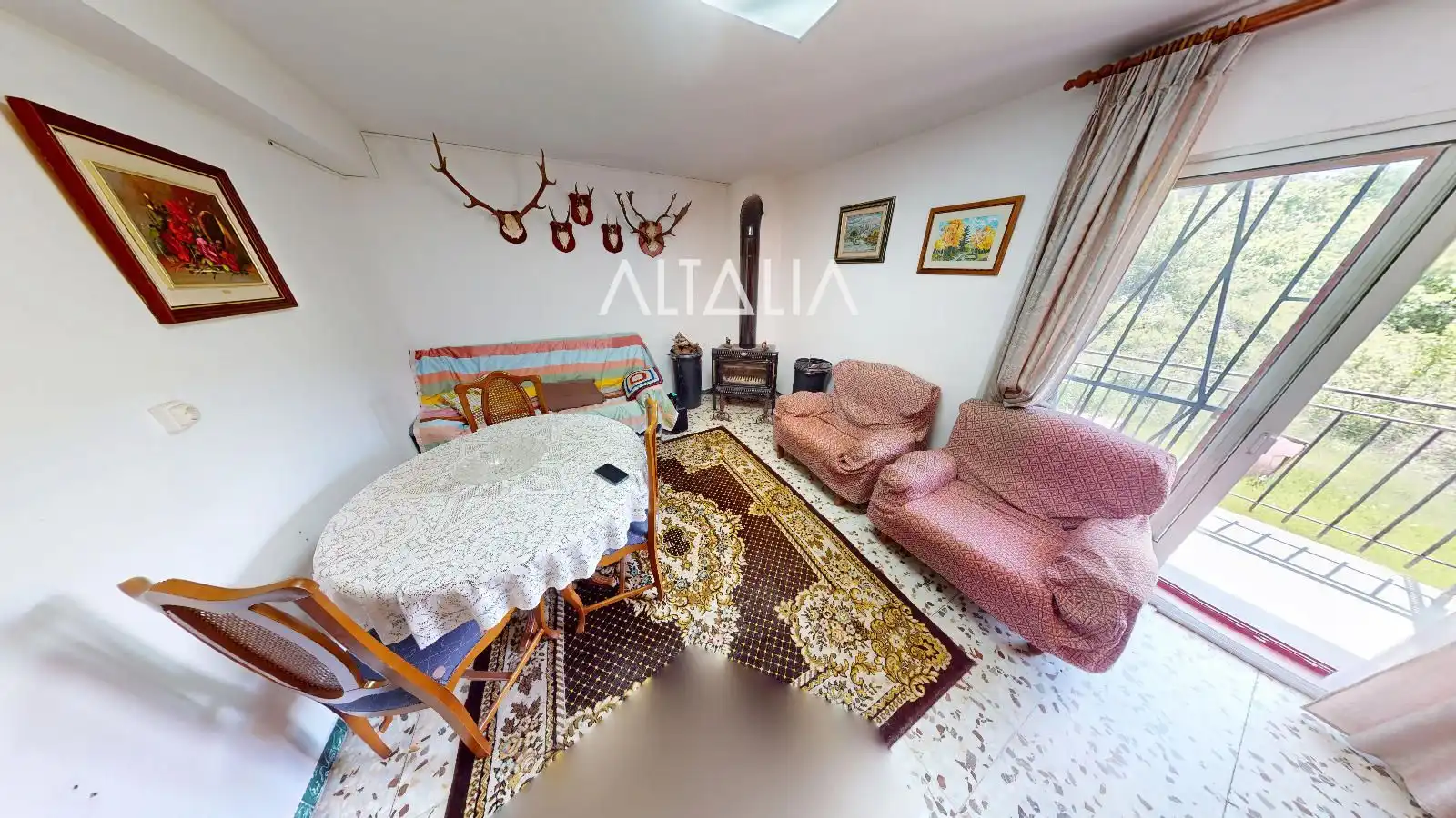 Sala d'estar de Casa o xalet en venda en Huérguina
