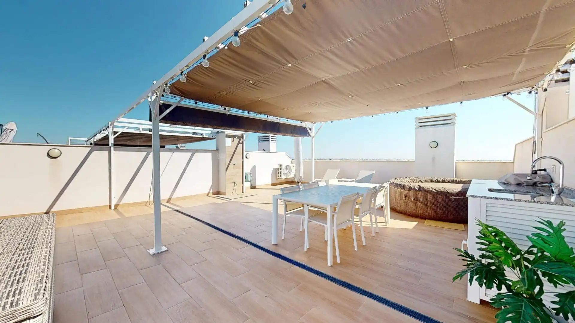 Terrassa de Apartament en venda en San Javier amb Aire condicionat, Terrassa i Moblat