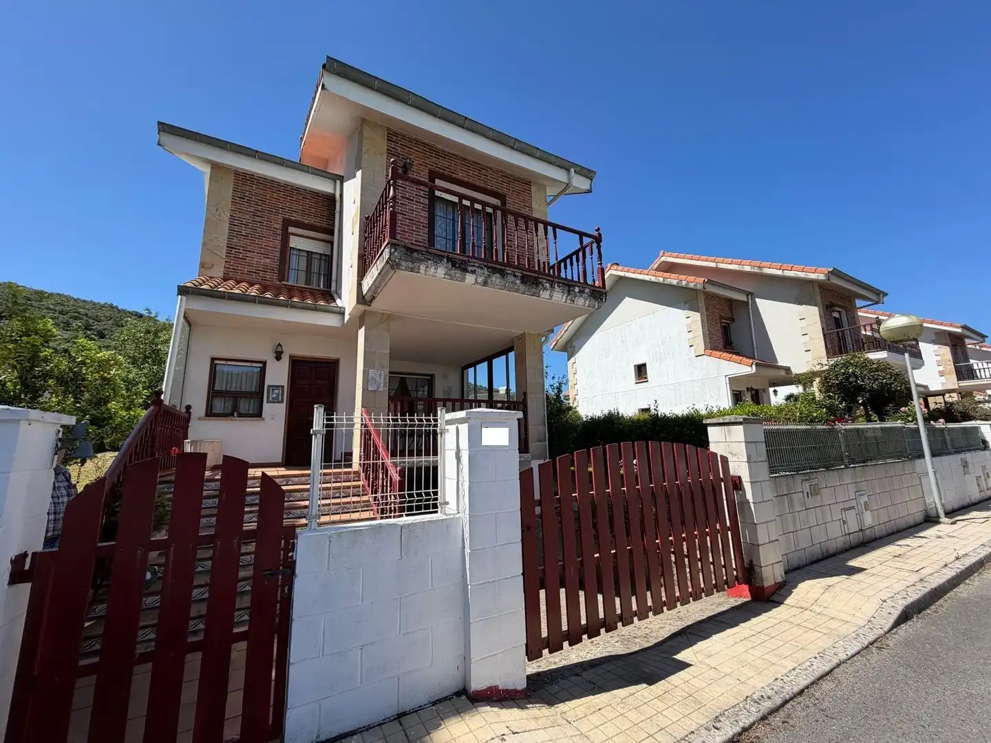Exterior view of Houses for sale in Argoños   with Heating, Private garden and Terrace